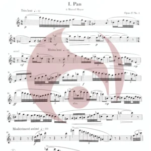 Joeurs de Flute op 27 de Roussel