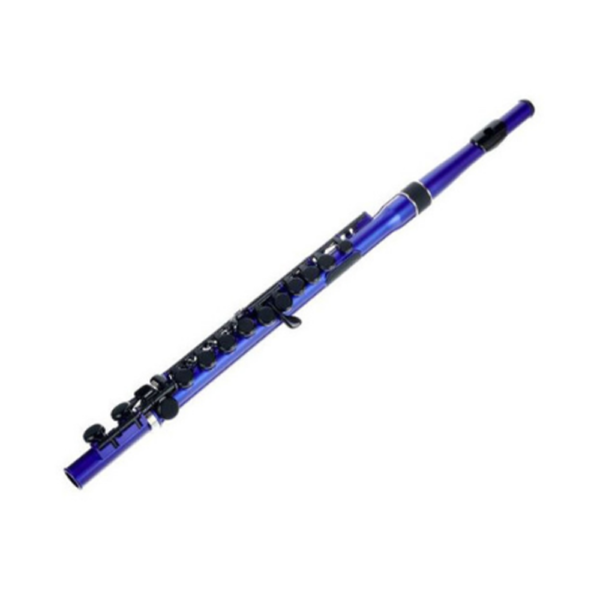 Flauta Travesera Nuvo N-235SFBB Student 2.0 Azul y Negra