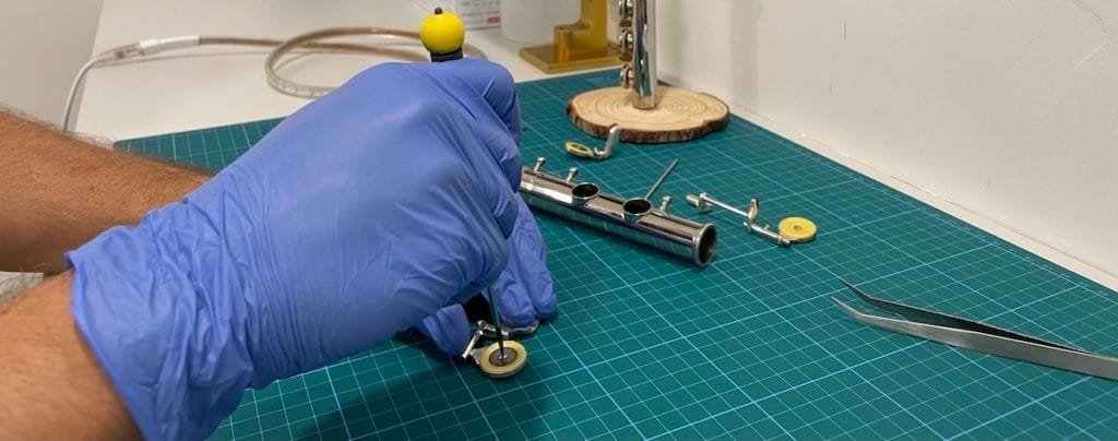 taller para Reparar flauta traveser