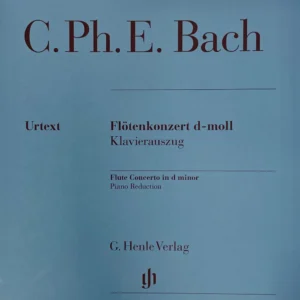 Concierto para Flauta en Re menor C P E Bach