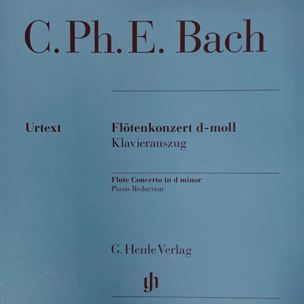 Concierto para Flauta en Re menor C P E Bach