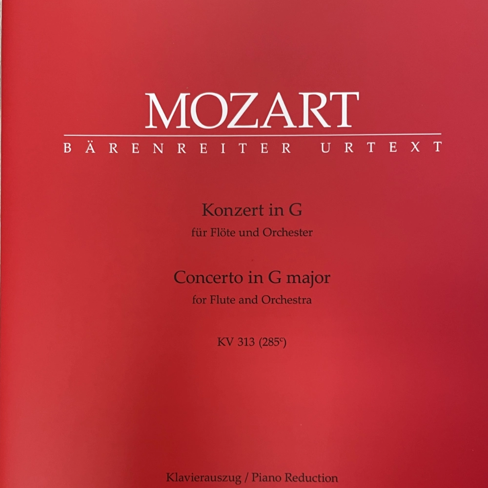 Concierto para Flauta en Sol Mayor de Mozart