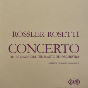 Concierto para Flauta en Re Mayor de Rosetti