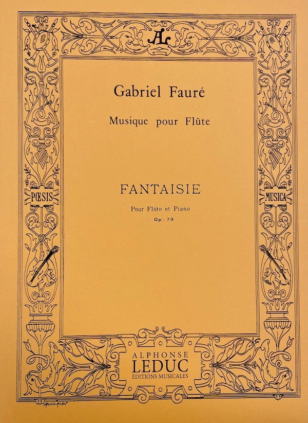 Fantasía para Flauta op. 79 de Fauré