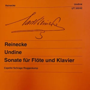 Sonata Undine para Flauta de Carl Reinecke