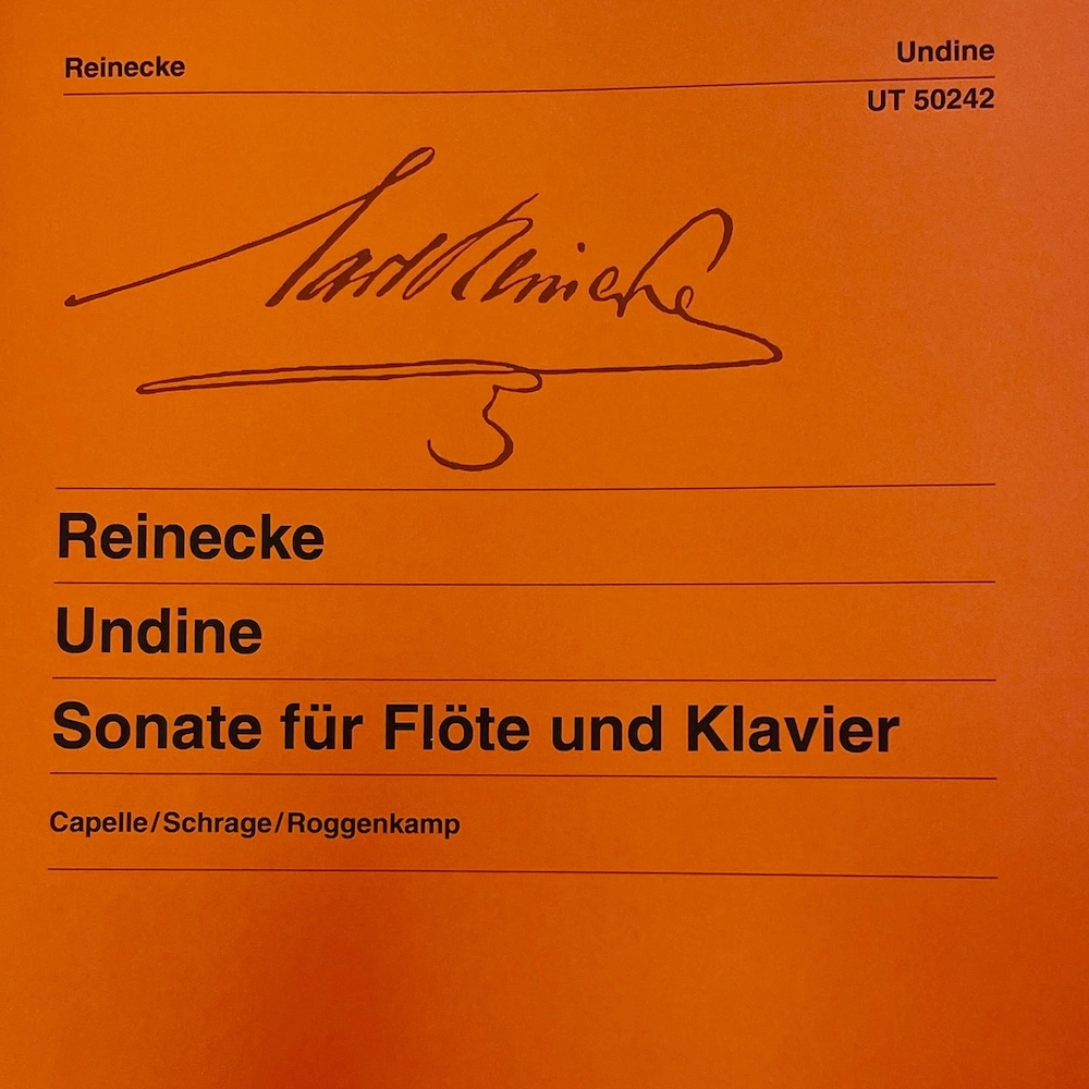 Sonata Undine para Flauta de Carl Reinecke