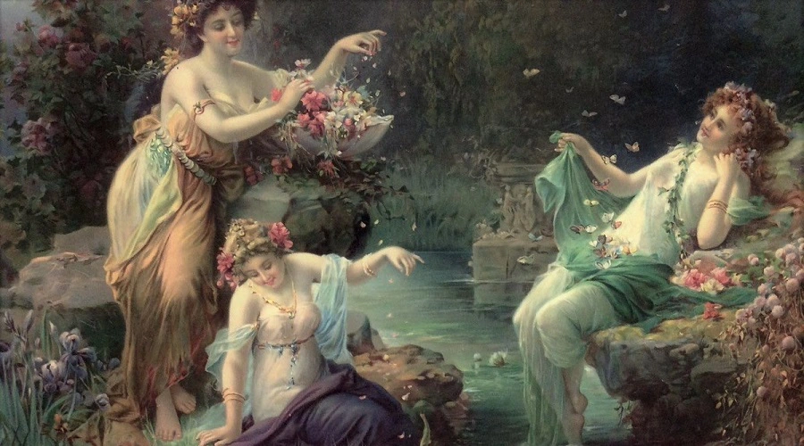 Undine y las ninfas acuáticas- Análisis de la obra.