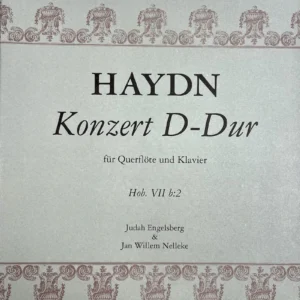 Concierto para Flauta en Re Mayor Hob VII b:2 de Haydn