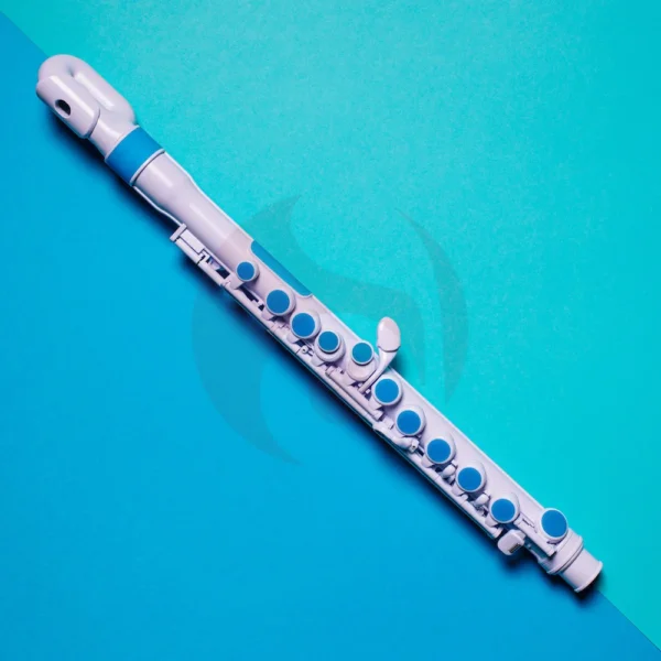 Flauta JFlute 2.0 Nuvo N-220JFBL Blanca y Azul