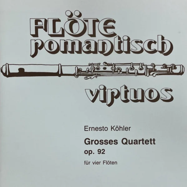 Cuartetos para Flautas op 92 de Köhler