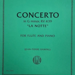 Concierto en G minor La Notte de Vivaldi