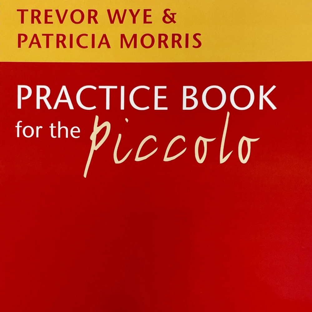 Practice Book for Piccolo de Patricia Morris