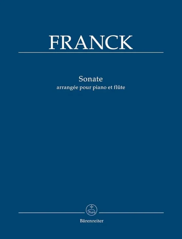 Sonata para flauta y piano de Cesar Franck