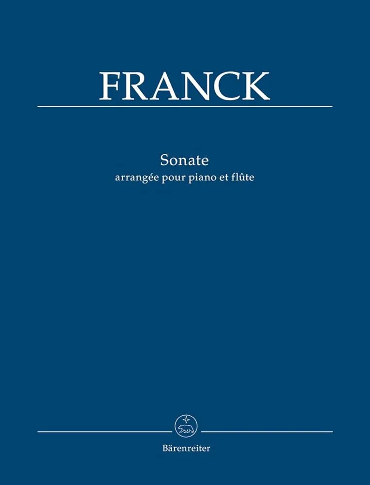 Sonata para flauta y piano de Cesar Franck