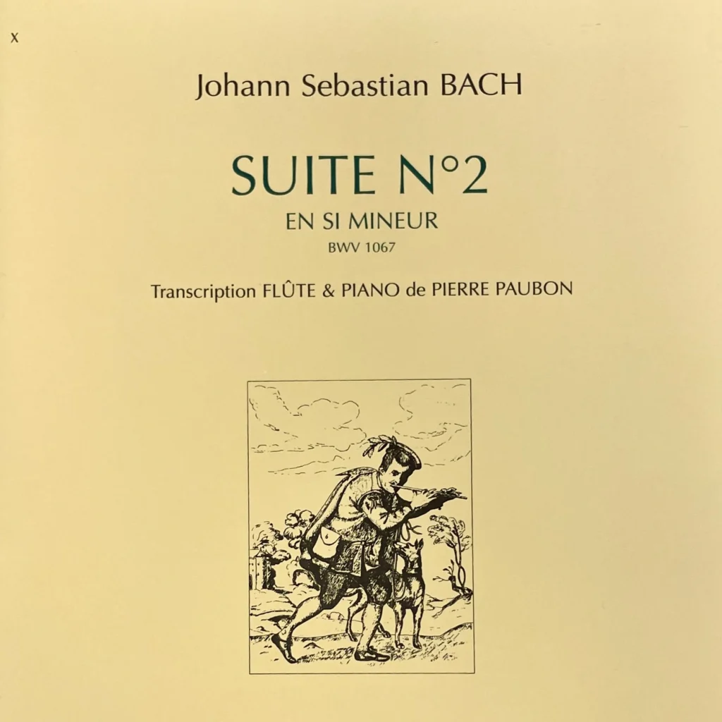 Suite 2 en Si menor para Flauta de J S BACH