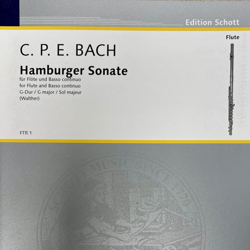Sonata "Hamburger" de C. P .E. Bach