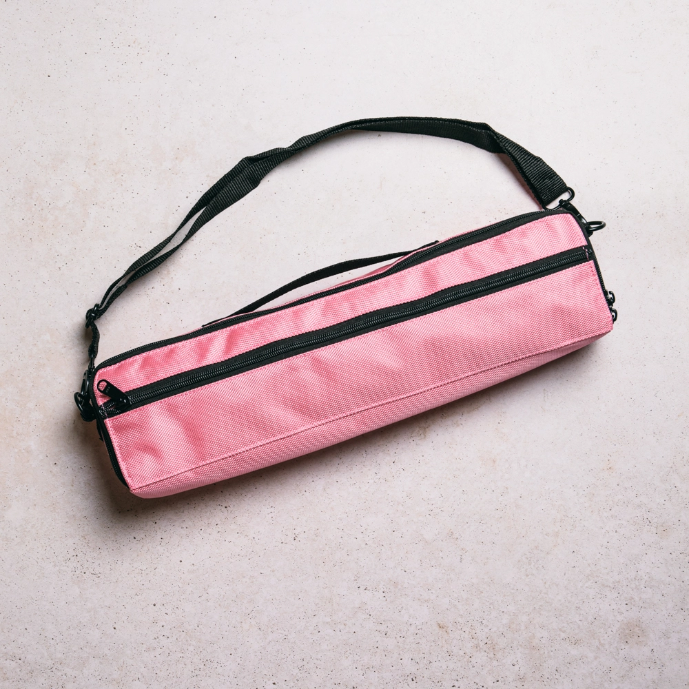 Funda rosa para Flauta Travesera con pata de do