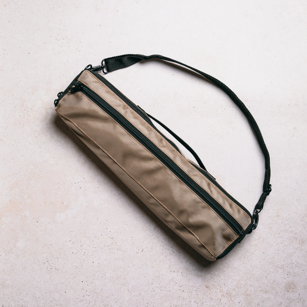 Funda marrón para Flauta Travesera con pata de do