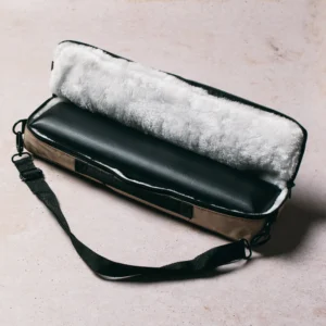 Funda marrón para Flauta Travesera con pata de do