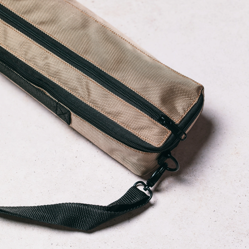 Funda marrón para Flauta Travesera con pata de do