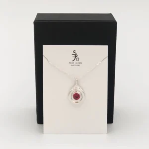 Collar llave de Flauta rojo: imagen 2