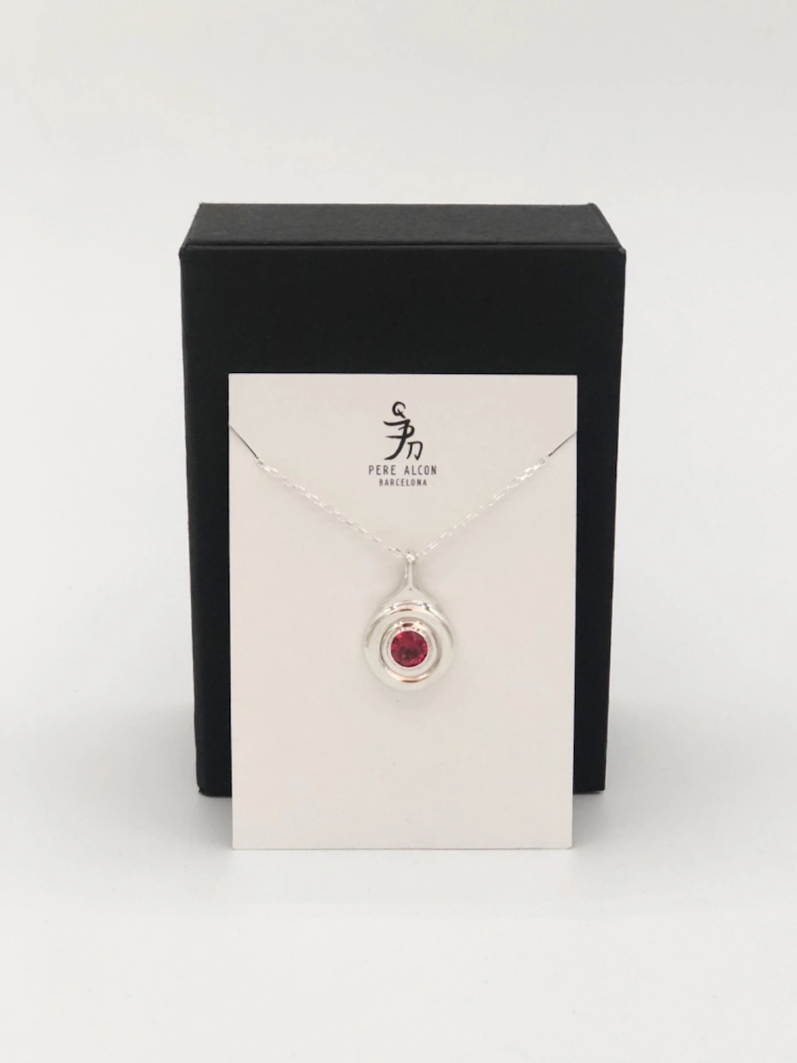 Collar llave de Flauta rojo: imagen 2
