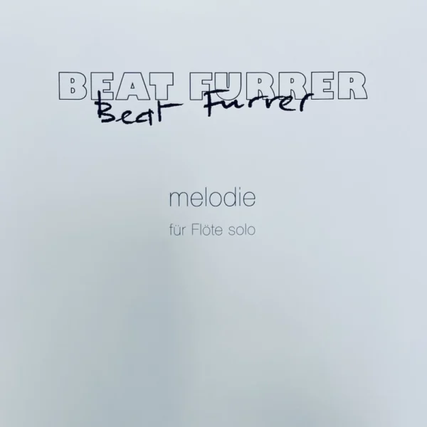 Melodie para Flauta sola de Beat Furrer