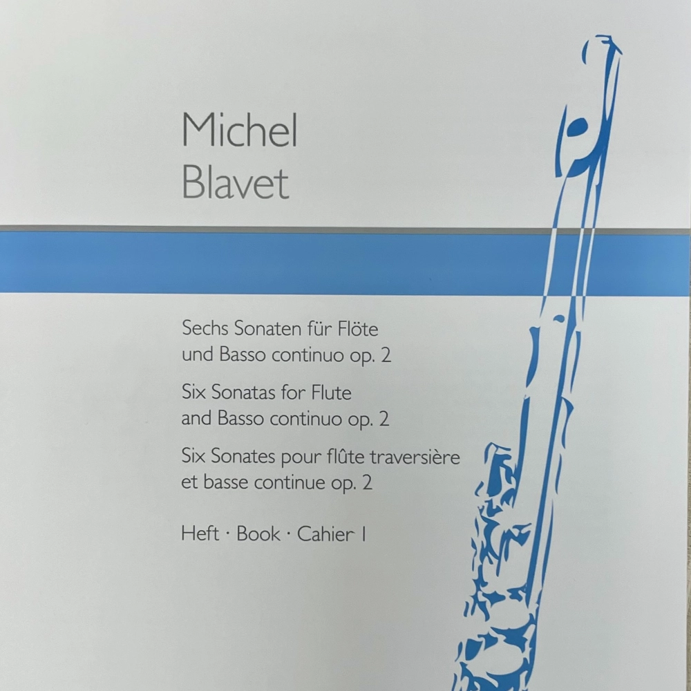 6 Sonatas para Flauta y piano de Michel Blavet