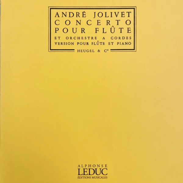 Concierto para Flauta de A. Jolivet