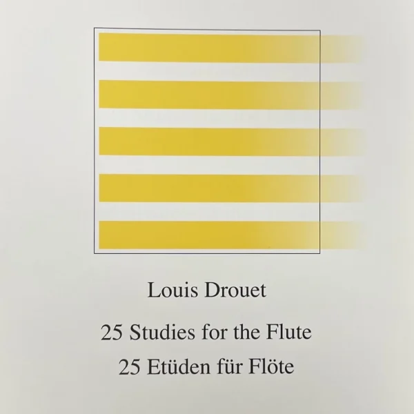 25 estudios para Flauta de Drouet