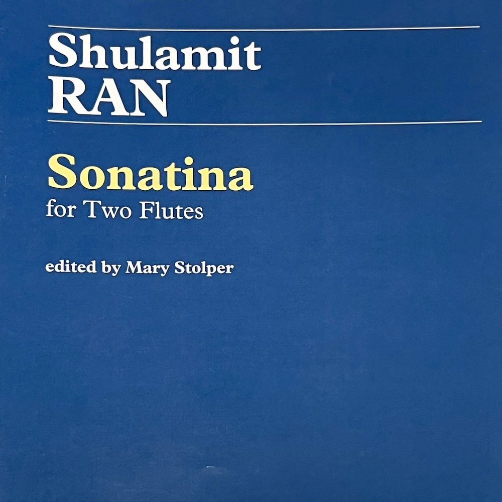 Sonatina para 2 Flautas de Shulamit Ran