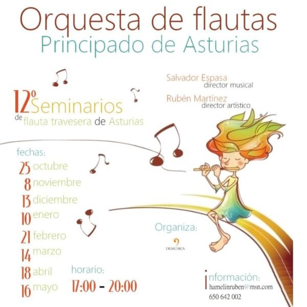Oviedo - Seminario de Flauta Travesera - Salvador Espasa