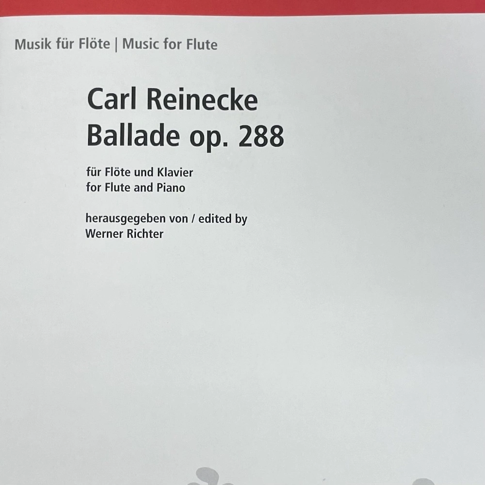 Ballade op. 288 de Carl Reinecke