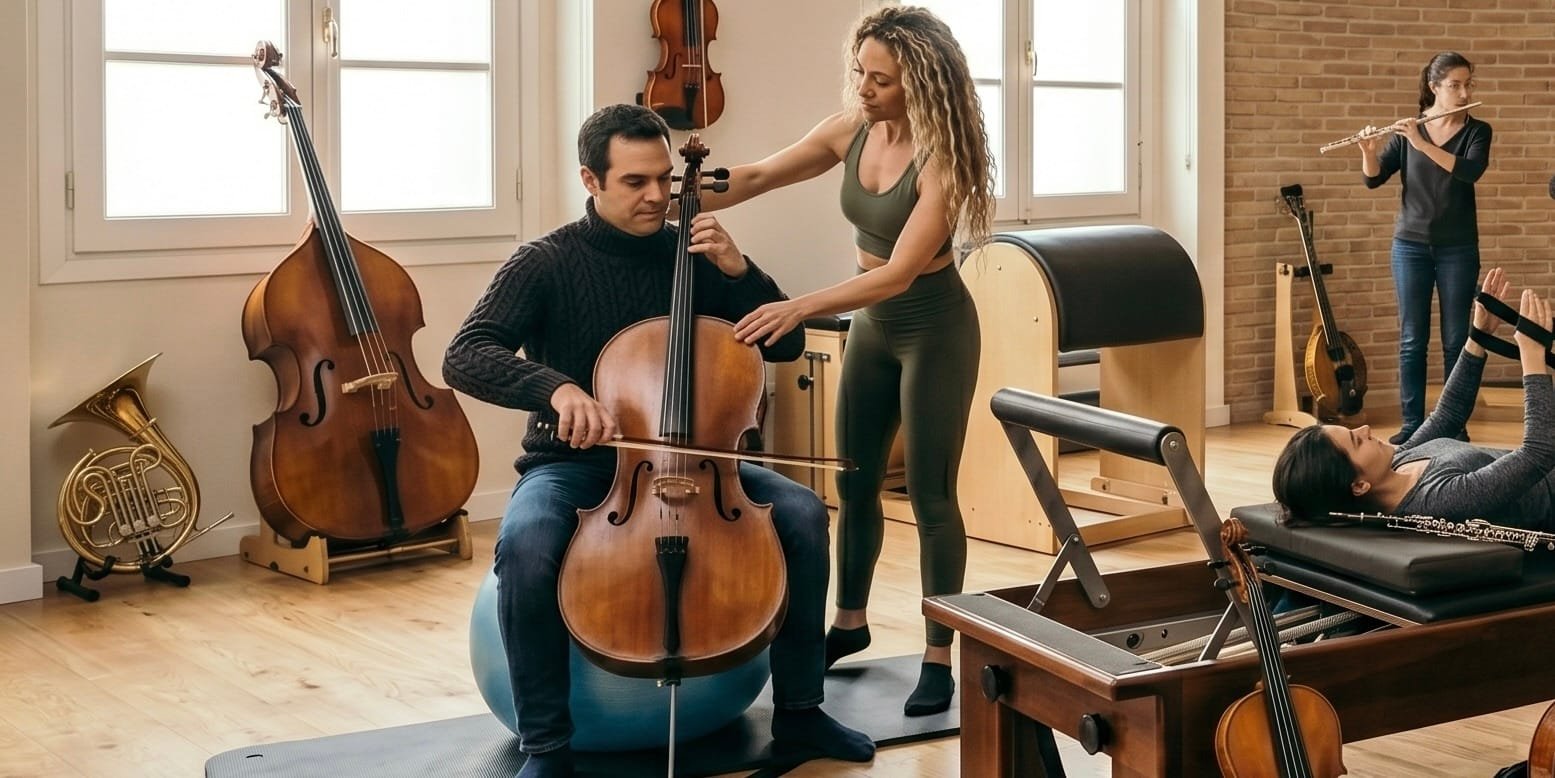 Pilates para flautistas. Las molestias más frecuentes y sus causas