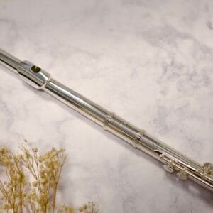 Flauta cabeza de plata